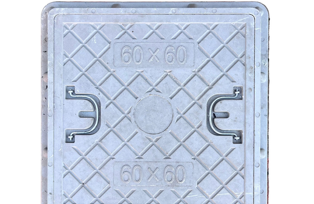 Manhole Cover Fiber Reinforced Plastic-ƒ500𝑚𝑚 (3.6𝐾𝑔)-