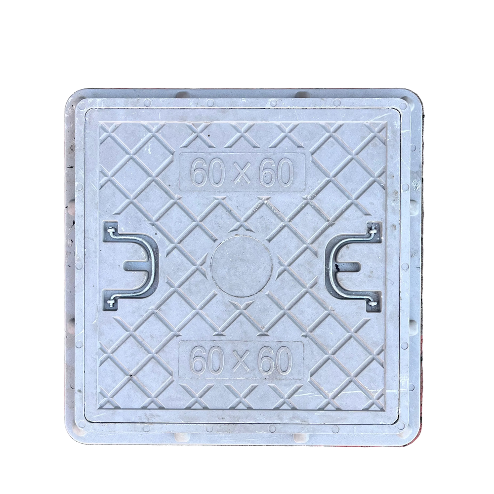 Manhole Cover Fiber Reinforced Plastic-ƒ500𝑚𝑚 (3.6𝐾𝑔)-