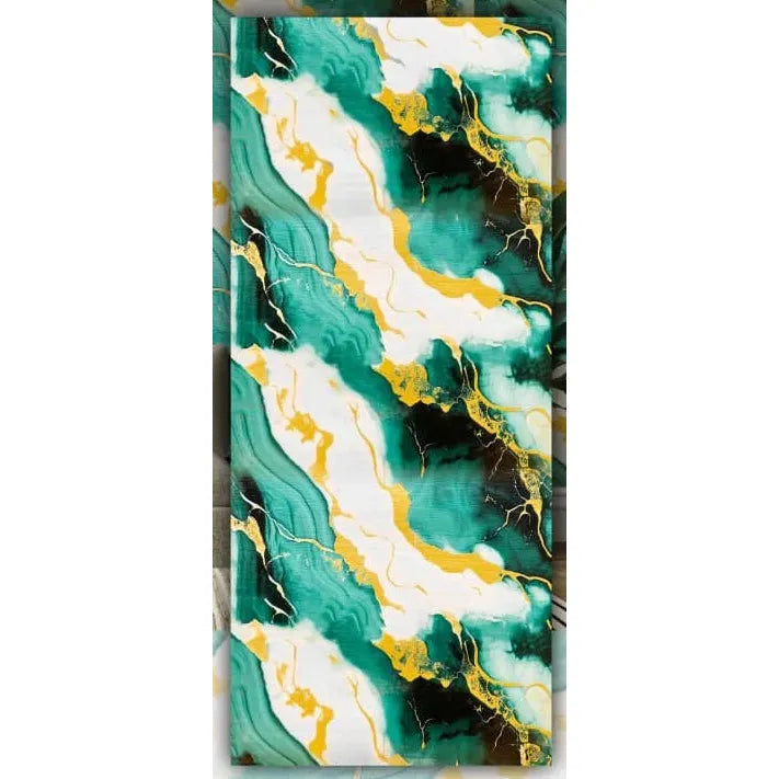 Marble Peel & Stick Roll-1.2x2.8m x 2.3mm-Aqua-