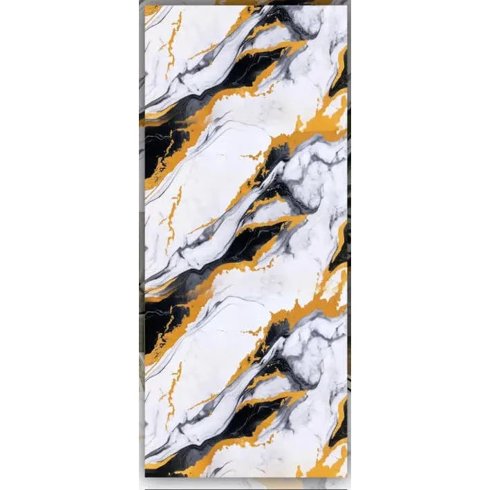 Marble Peel & Stick Roll-1.2x2.8m x 2.3mm-Black/White-