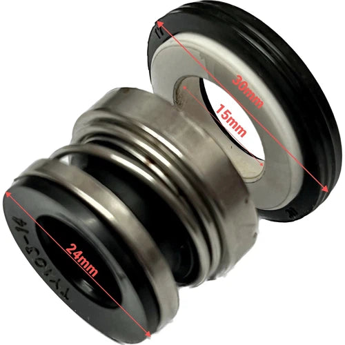 Mechanical Seals for Pressure Pump-𝐼⌀15𝑚𝑚 x 𝑂⌀30𝑚𝑚 Long-