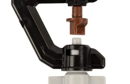 Micro Sprinkler Head Assembled Gulf-Brown/90°/Spreader-each