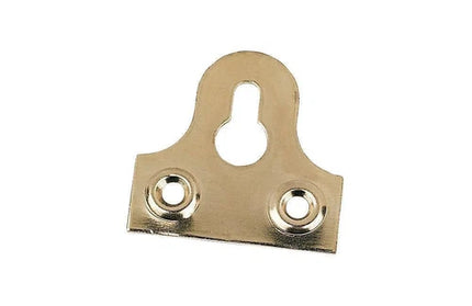 Mirror Plate Brass Plated-38mm