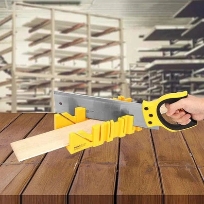 Mitre Box & Back Saw Set Euro/Bruno-