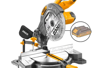 Mitre Saw Cordless 20𝑉 210𝑚𝑚 iNGCO-Tool Only-