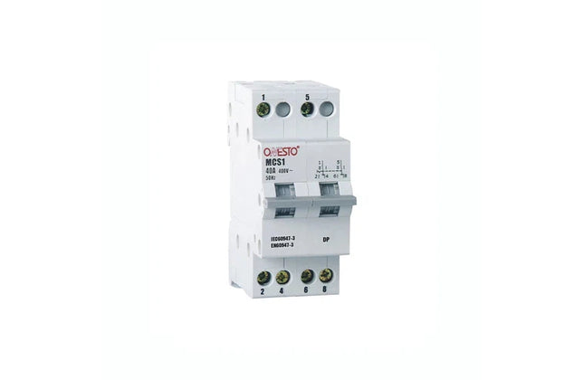 Modular Changeover Switch DIN Onesto-40A-2𝑃ole