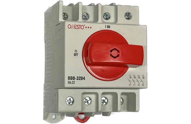 Modular Switch Disconnector DIN Onesto-4P 32A 1000VDC