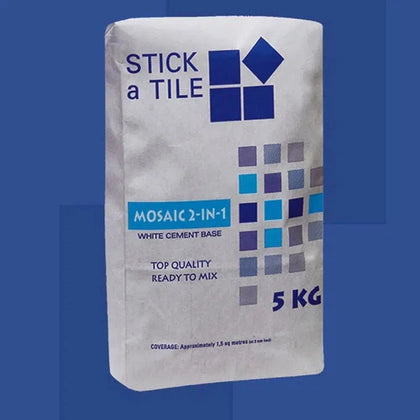 Mosaic Fix Stick n Tile-5𝐾𝑔-White-