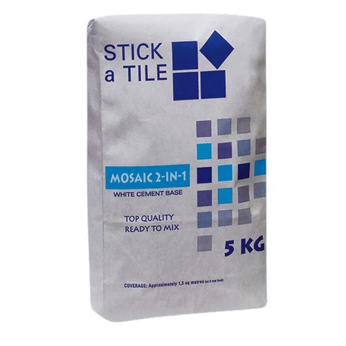 Mosaic Fix Stick n Tile-5𝐾𝑔-White-