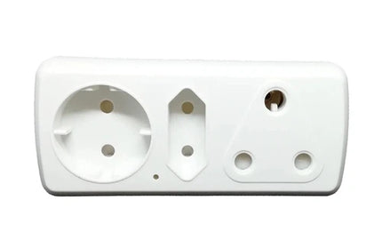 Multi Adapter Plug Schuko+Euro+3Pin-Default Title