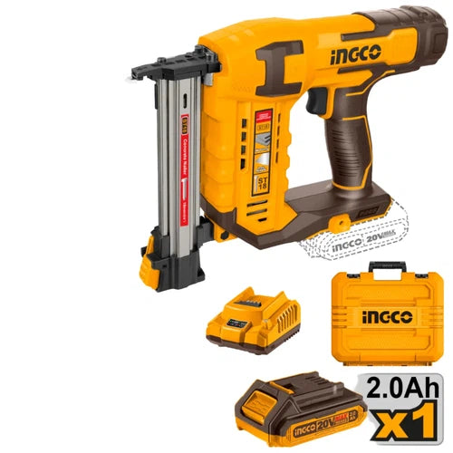 Nail Gun Concrete Pin Cordless 20𝑉 SET iNGCO