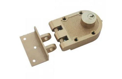 Night Latch Jimmy Proof-Double Cylinder
