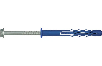 Nylon Frame Fixing Hex Colar Rawlplug-10 x 120mm-each