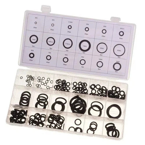 O-Ring Assortment Set 225pc-Topline-diyshop.co.za