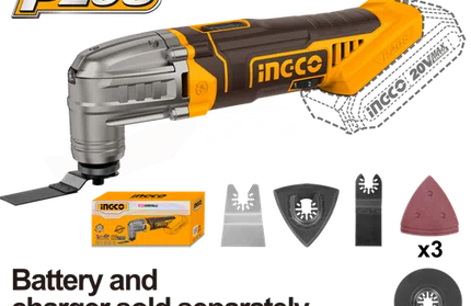 Oscillating Multi Tool Cordless 𝑃20ˢ iNGCO-Tool Only-