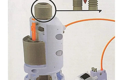 Outlet Valve Dual Flush Komfi-