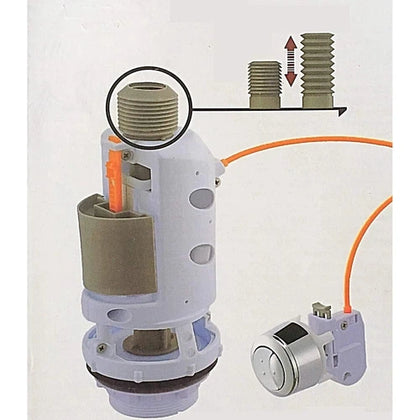 Outlet Valve Dual Flush Komfi-