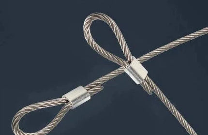 Oval Aluminium Ferrule for Ropes-1𝑚𝑚