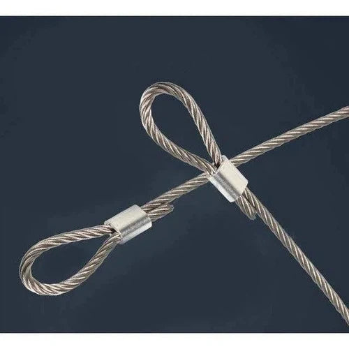 Oval Aluminium Ferrule for Ropes-1𝑚𝑚-