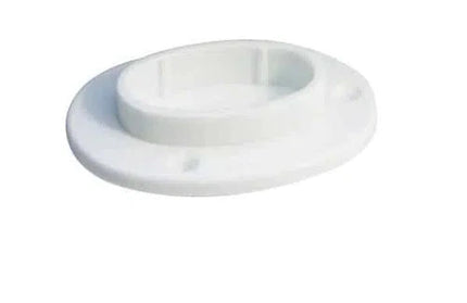 Oval Rail Flange Bracket Plastic-Default Title