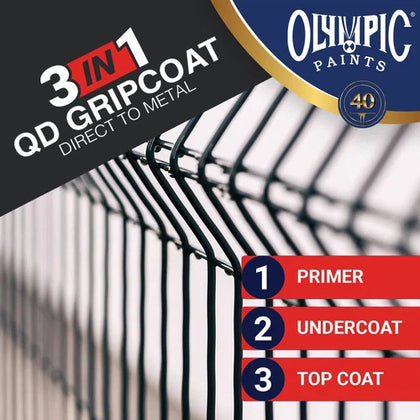 Paint 3in1 Enamel Gripcoat Olympic-5ℓ-White-