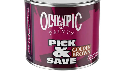 Paint Enamel eCono Gloss Pick n Save-1ℓ-Golden Brown