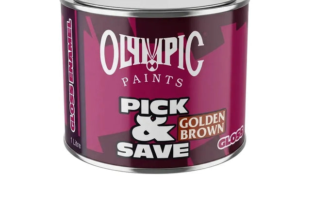 Paint Enamel eCono Gloss Pick n Save-1ℓ-Golden Brown