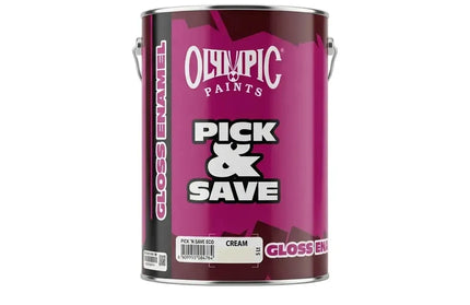 Paint Enamel eCono Gloss Pick n Save-5ℓ-Cream