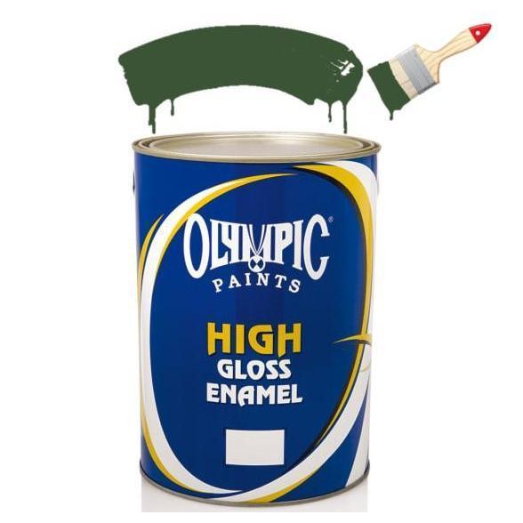 Paint Enamel Gloss Olympic-Paint-Olympic-500mℓ-Brilliant Green-diyshop.co.za