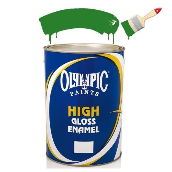 Paint Enamel Gloss Olympic-Paint-Olympic-500mℓ-Spring Green-diyshop.co.za