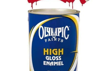 Paint Enamel High Gloss Olympic-5ℓ-Signal Red