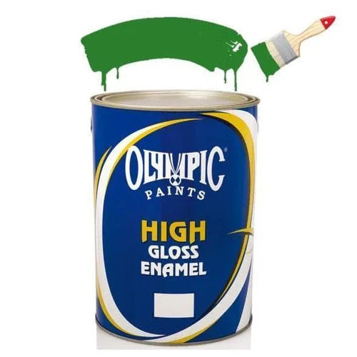 Paint Enamel High Gloss Olympic-5ℓ-Spring Green