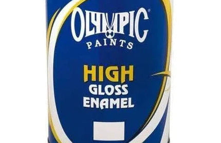 Paint Enamel High Gloss Olympic-500mℓ-White