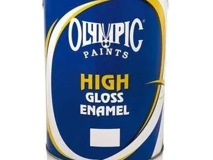 Paint Enamel High Gloss Olympic-500mℓ-White