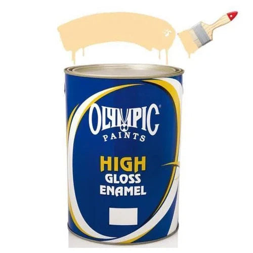 Paint Enamel High Gloss Olympic-500mℓ-White-