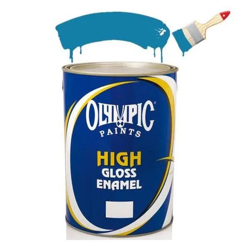 Paint Enamel High Gloss Olympic-5ℓ-Summer Blue-