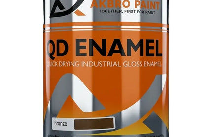 Paint Enamel QD Akbro-1ℓ-White