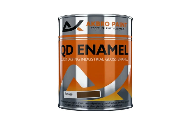 Paint Enamel QD Akbro-1ℓ-White