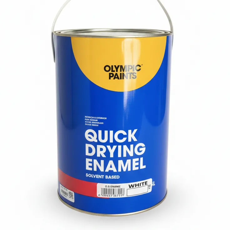 Paint Enamel QD Olympic-5ℓ-White-
