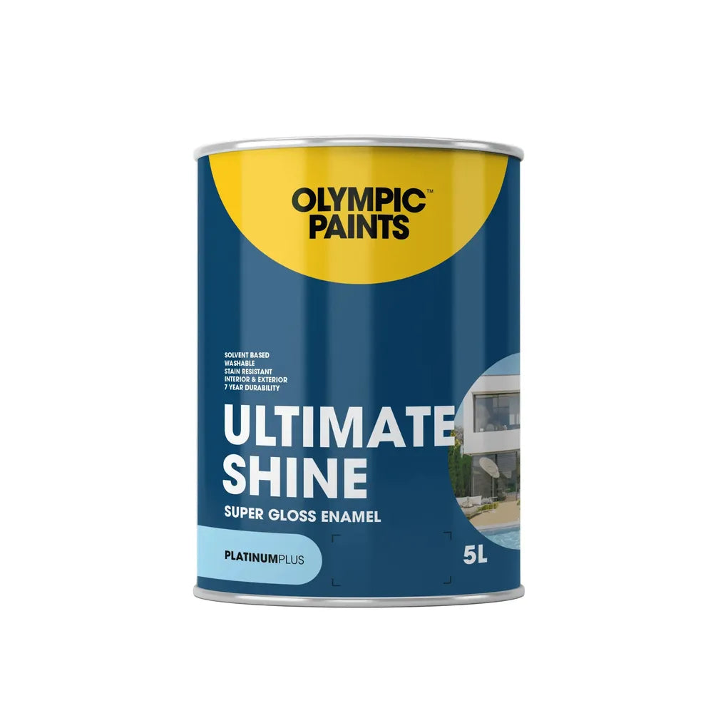 Paint Enamel Ultimate Shine Olympic-5ℓ-White-