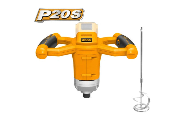 Paint/Liquids Mixer Cordless 𝑃20ˢ iNGCO-Tool Only