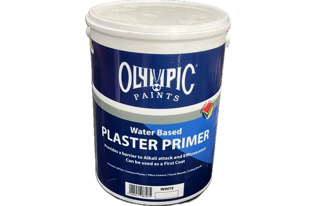 Paint Plaster Primer Water Based Olympic-5ℓ-White
