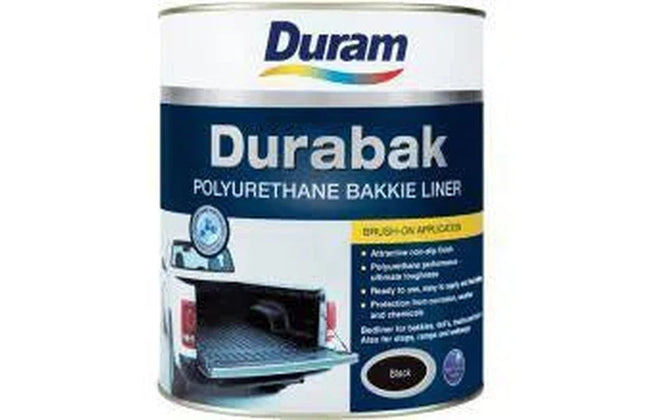 Paint PU Durabak Duram-1ℓ (Brush On)-Black
