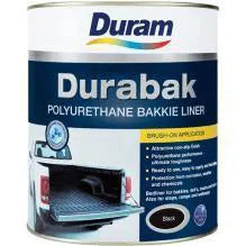 Paint PU Durabak Duram-1ℓ (Brush On)-Black-