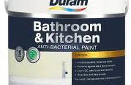 Paint PVA Bathroom & Kitchen Duram-2.5ℓ-White-