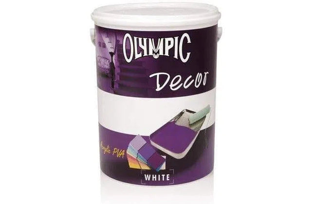 Paint PVA Decor Olympic-5ℓ-White