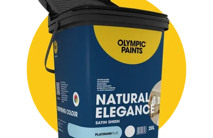 Paint PVA Sheen Natural Elegance Olympic-White-5ℓ