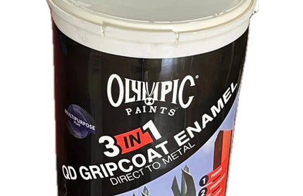 Paint QD Enamel 3in1 Gripcoat Olympic-5ℓ-White