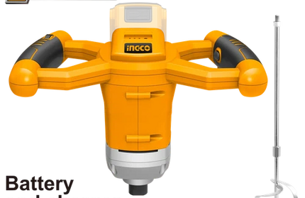 Paint/Liquids Mixer Cordless 𝑃20ˢ iNGCO-Tool Only-