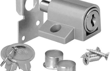Patio Lock Press Pin-Silver